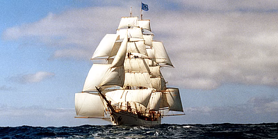 Segelreisen mit der Bark Europa