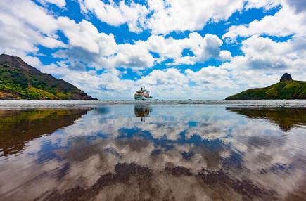 Postschiffreise mit der Aranui 5 zur Marquesas Insel Hiva Oa, Französisch Polynesien 