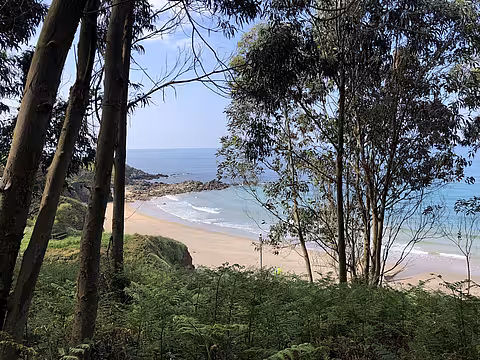 Beach on the Camino del Norte