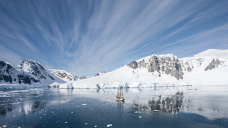 Antarctic sailing cruises aboard the SV Bark Europa