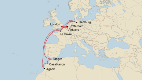 travel australia to europe by ship