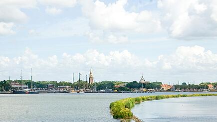 Water landscape Enkhuizen, Netherlands 